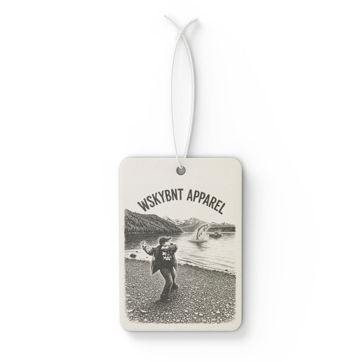 Car Air Freshener — adventure (WSKYBNT Apparel)