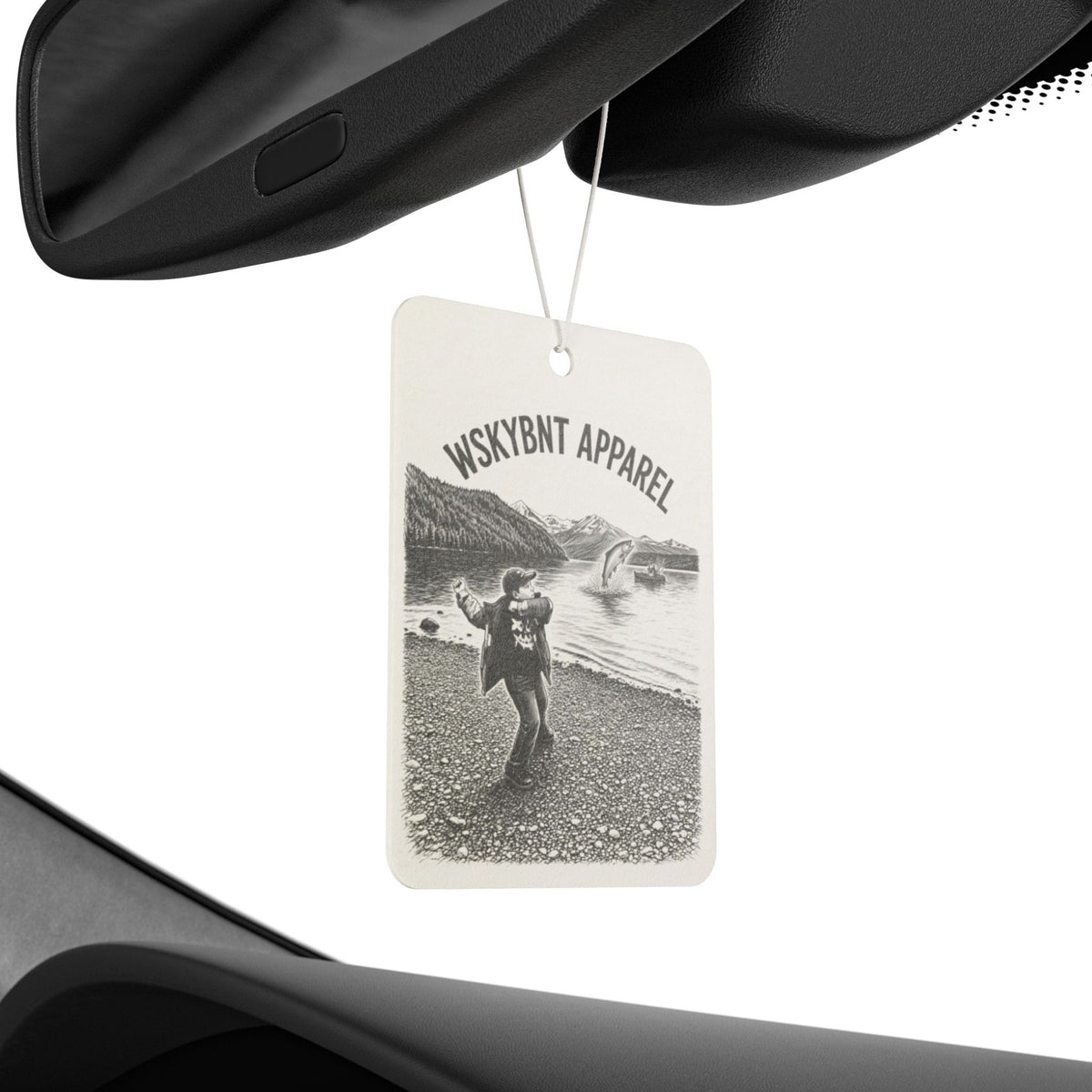 Car Air Freshener — adventure (WSKYBNT Apparel)