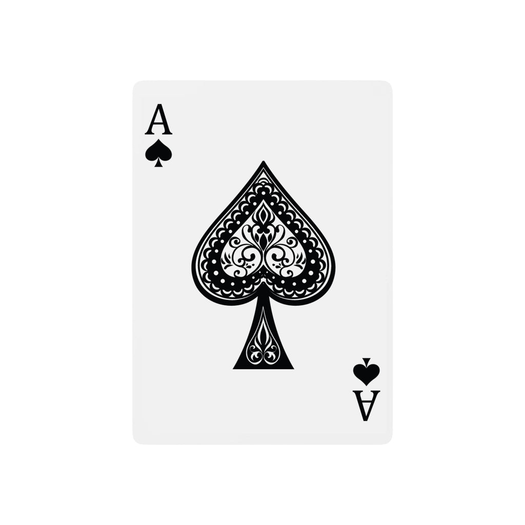 Poker Playing Cards — Vintage Americana Skull & Gangster Design Deck