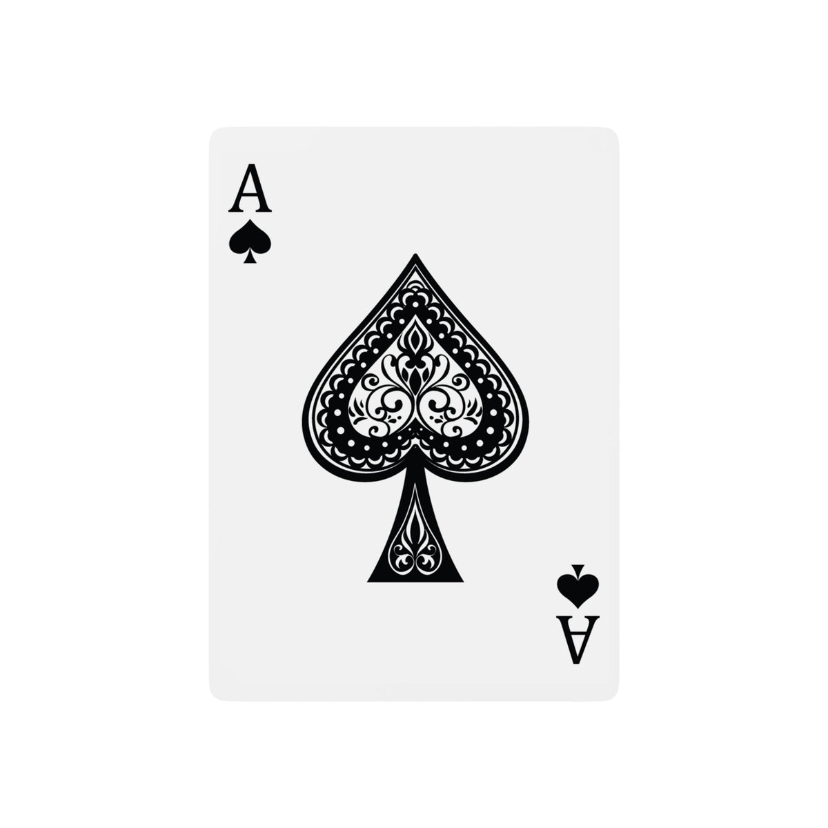 Poker Playing Cards — Vintage Americana Skull & Gangster Design Deck