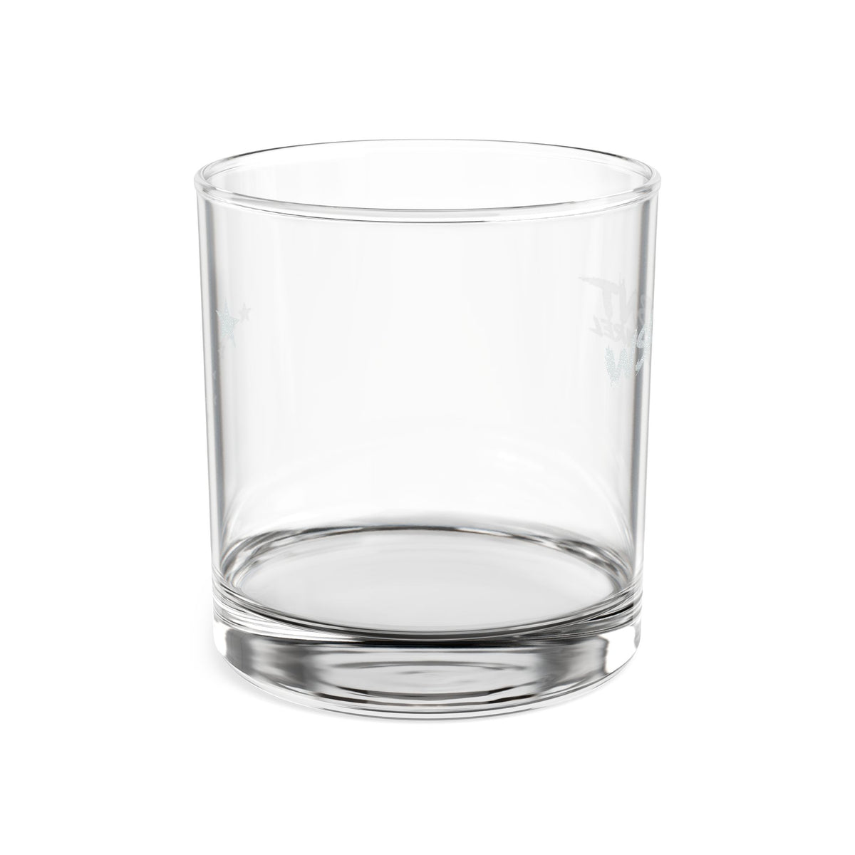 Engraved 10.5oz Whiskey Glass — WSKYBNT Apparel Logo Rocks Glass