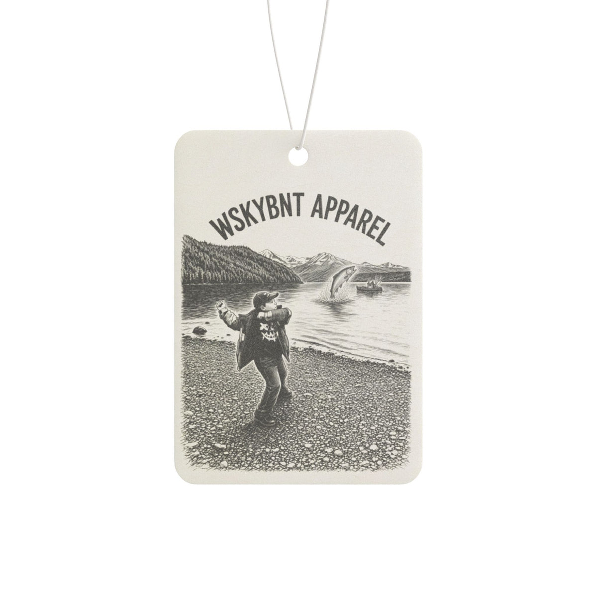 Car Air Freshener — adventure (WSKYBNT Apparel)